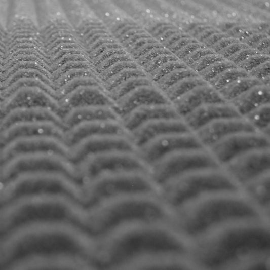close up of acoustic foam