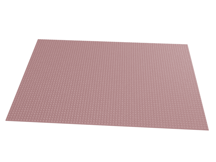 1 Inch Acoustic Foam Pyramid Style Panels - 13 Color Options