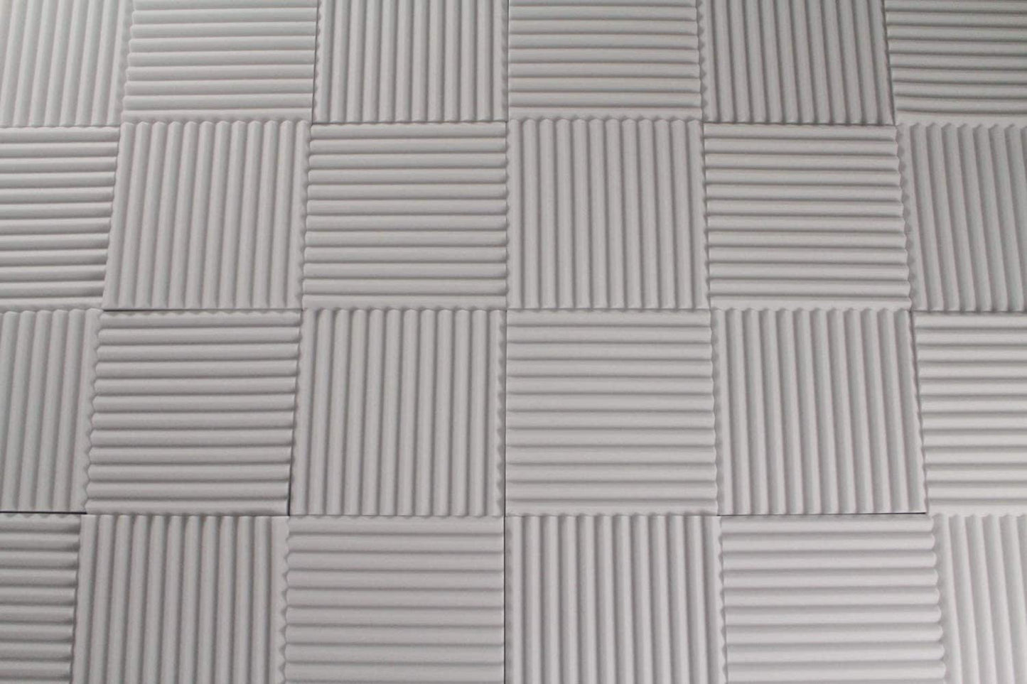 1 inch thick white acoustic foam wedges