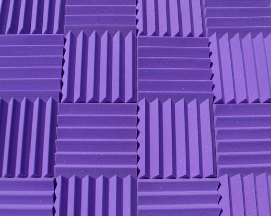 2 Inch Acoustic Foam Wedge Style Panels - 13 Color Options