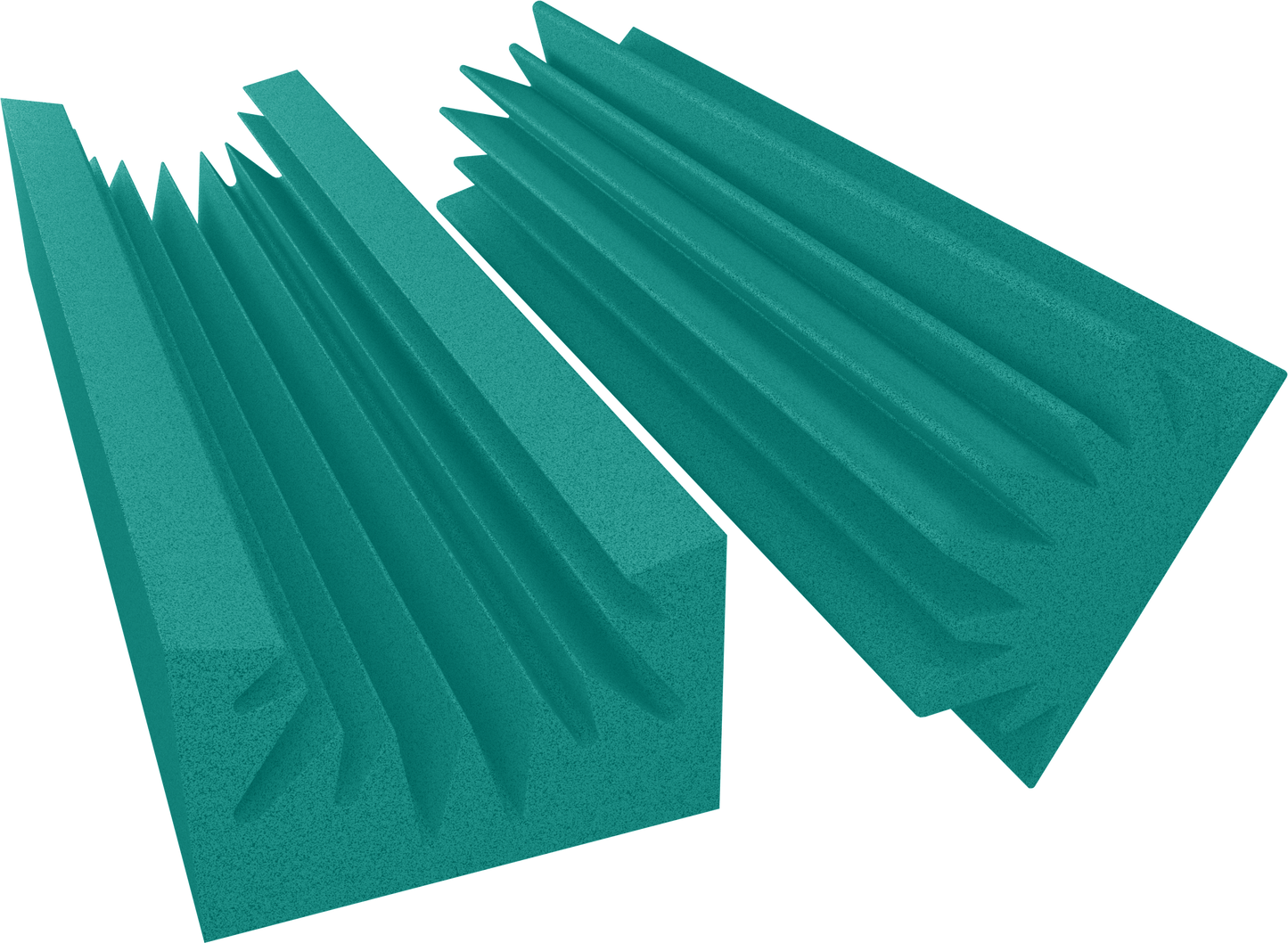 Broadband Acoustic Foam Absorbers