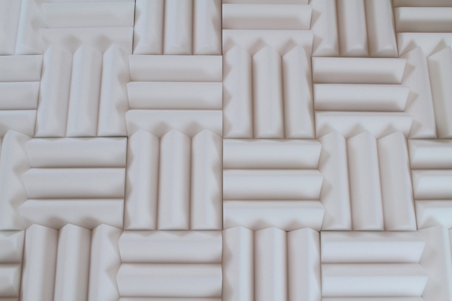 4 inch thick white acoustic foam wedges