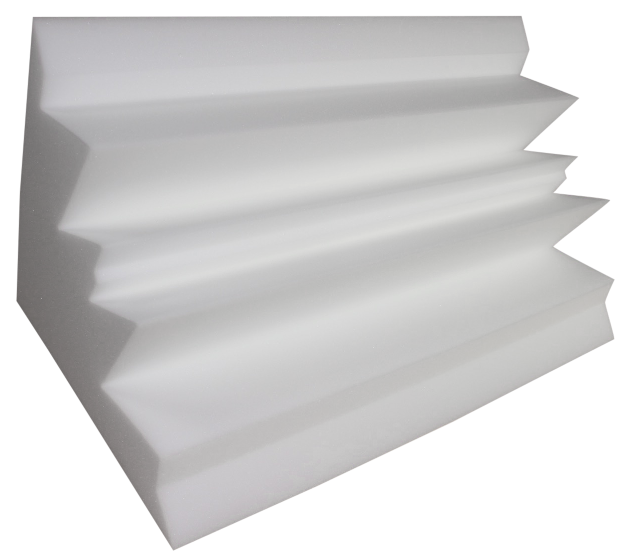 white acoustic foam bass traps