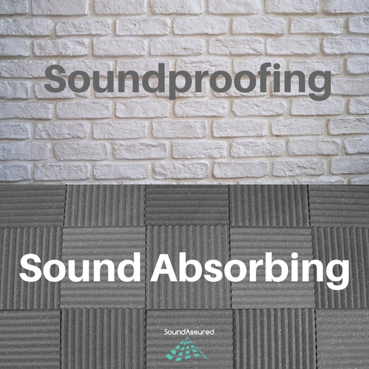 Soundproofing And Sound Absorbing - Understanding The Difference In Simplest Terms