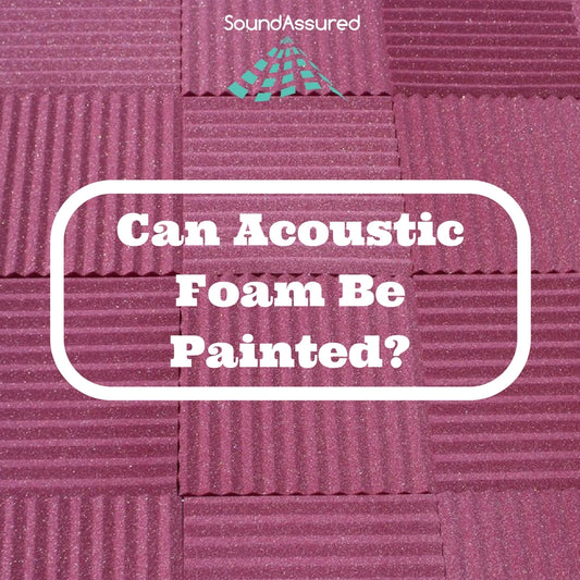 Can Acoustic Foam Be Painted ?
