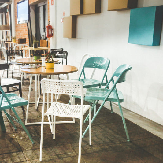 restaurant with acoustic panels