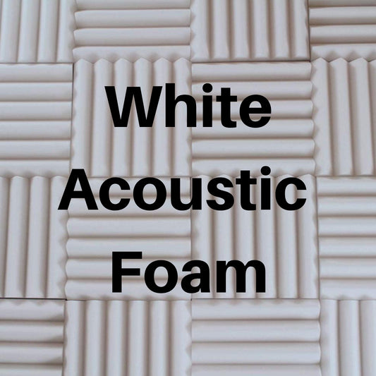 White Acoustic Foam For Sale