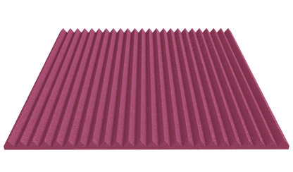 1 Inch Acoustic Foam Wedge Style Panels - 13 Color Options