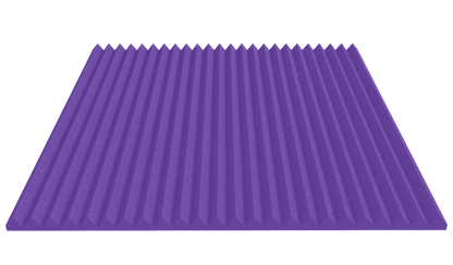 1 Inch Acoustic Foam Wedge Style Panels - 13 Color Options