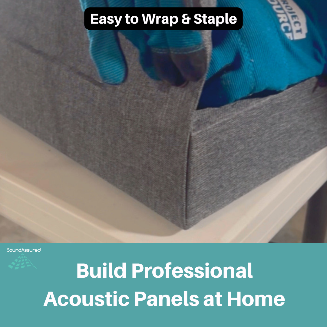 Dual Layer Acoustic Fabric for DIY Panels & Speakers