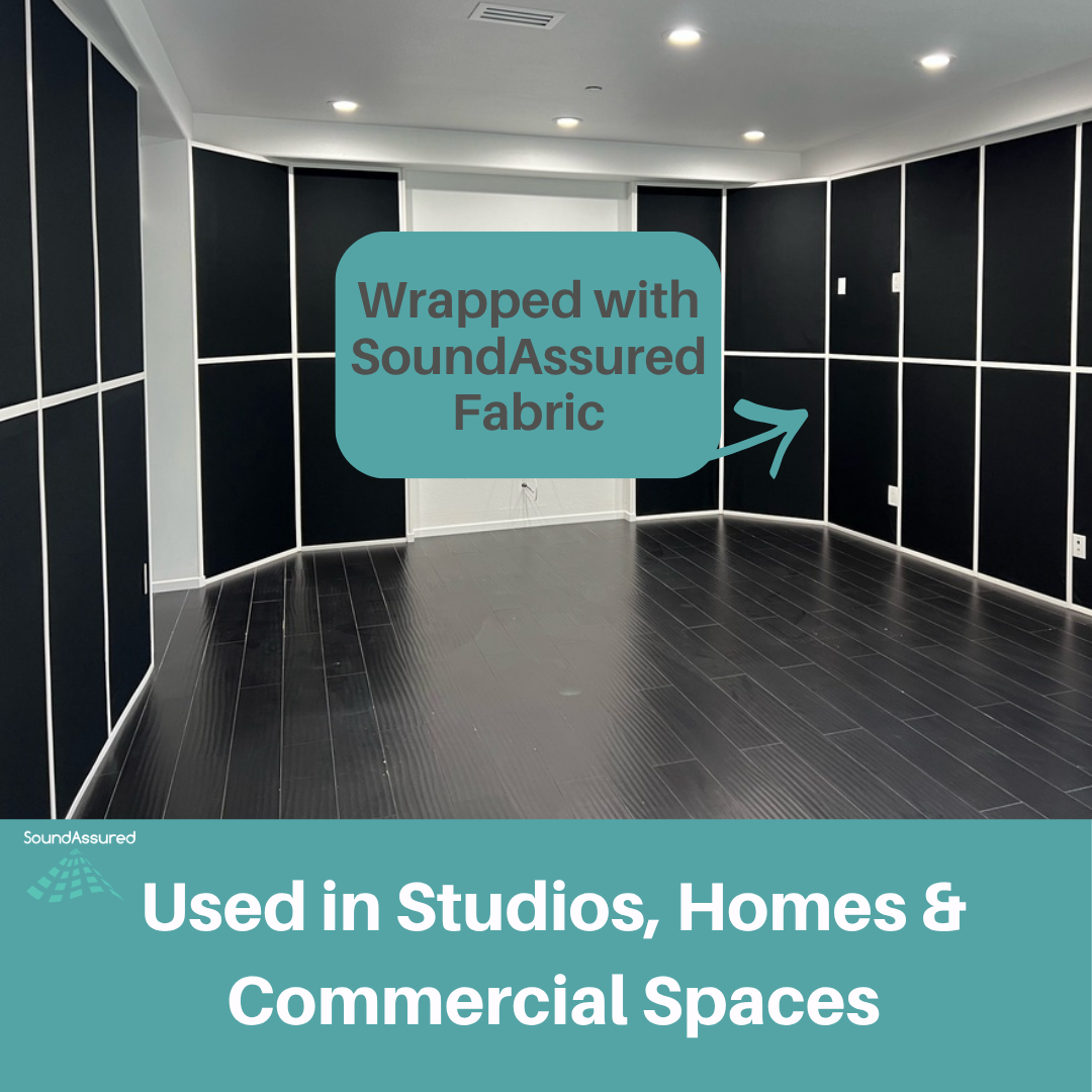 Dual Layer Acoustic Fabric for DIY Panels & Speakers