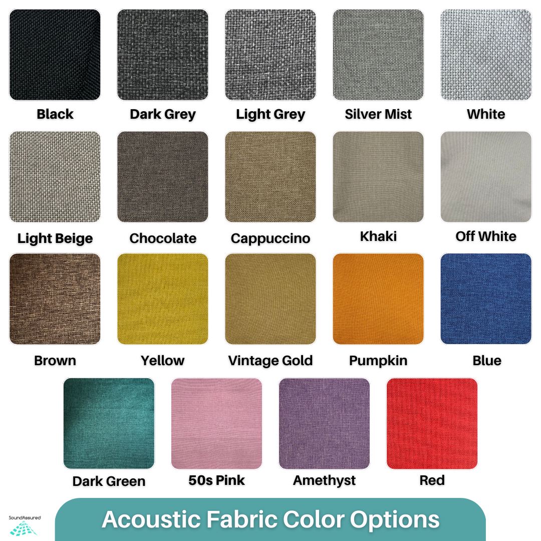Fabric Wrapped Acoustic Panels | Sound Absorbing Wall Panels