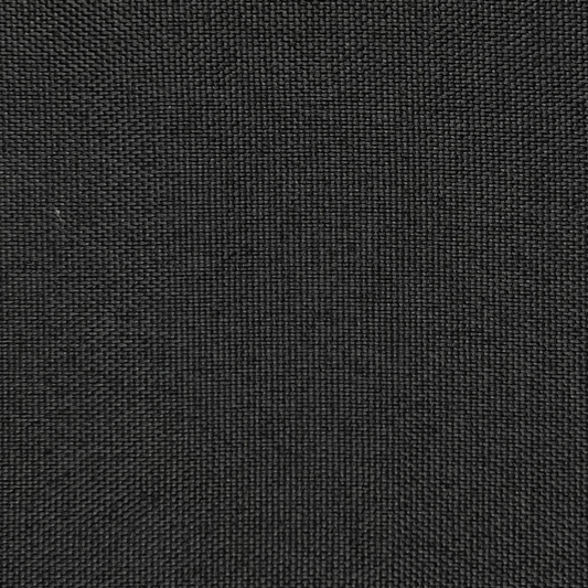 SoundAssured TruWeave black acoustic fabric for DIY acoustic panels, speaker grills, and guitar amps – acoustically transparent and durable polyester material.