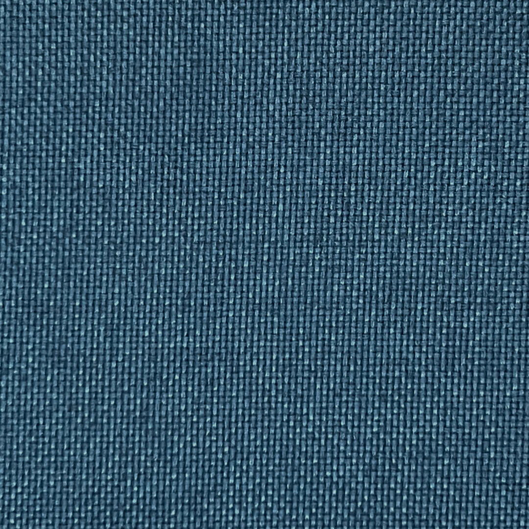 SoundAssured TruWeave midnight teal acoustic fabric designed for acoustic wall panels, speaker grills, and amp covers – high-quality polyester with superior sound transparency.