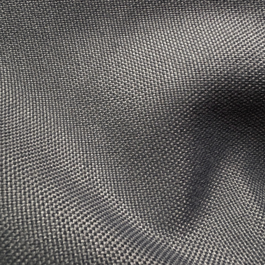 SoundAssured TruWeave smokestone acoustic fabric for DIY acoustic treatments, studio panels, and speaker enclosures – durable polyester with acoustic transparency.