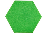 Hexagon PET Felt Acoustic Panels - 12 Pack - Eco Friendly Sound Absorption Panels