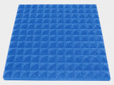 1 Inch Acoustic Foam Pyramid Style Panels - 13 Color Options