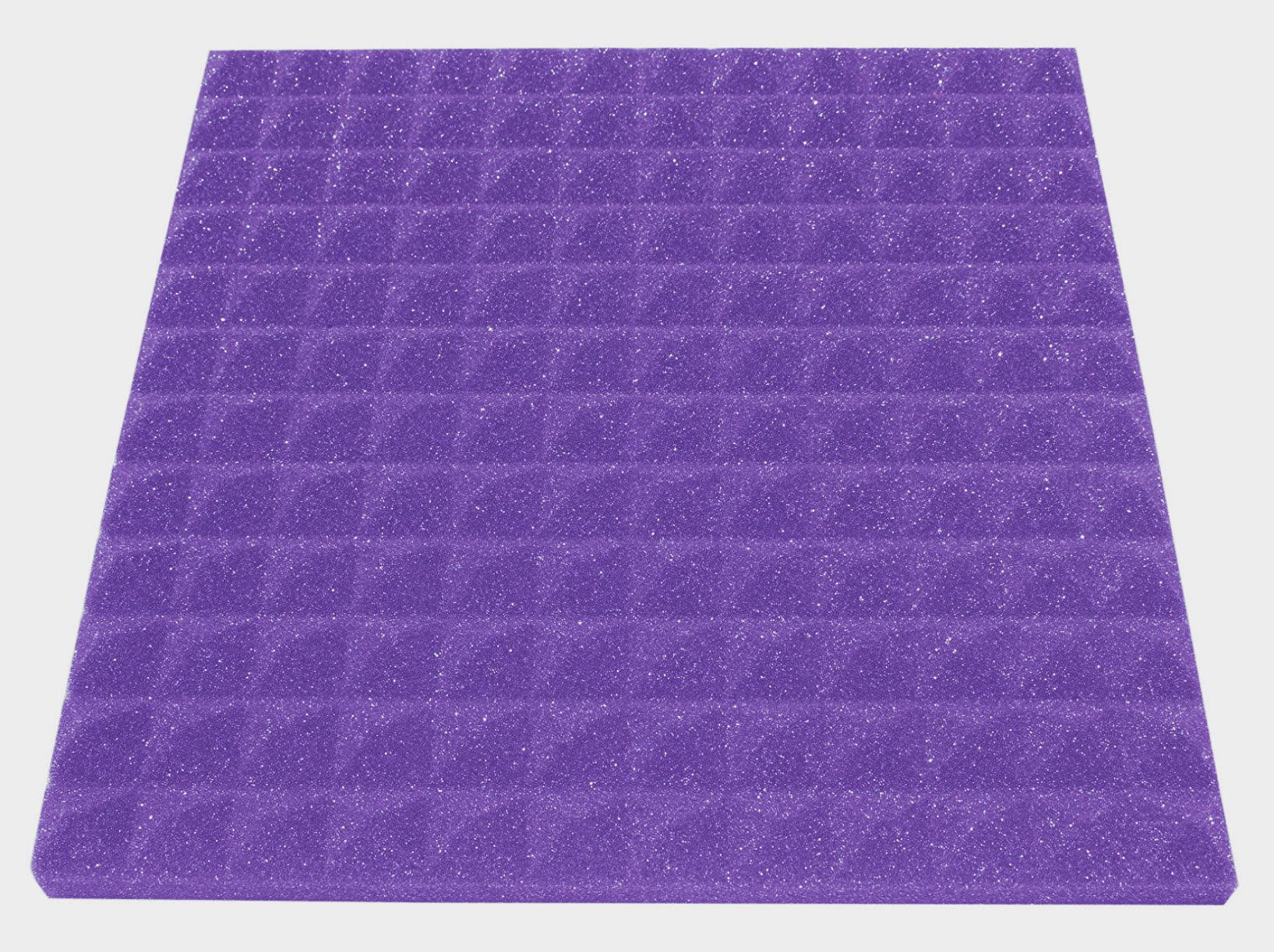 1 Inch Acoustic Foam Pyramid Style Panels - 13 Color Options