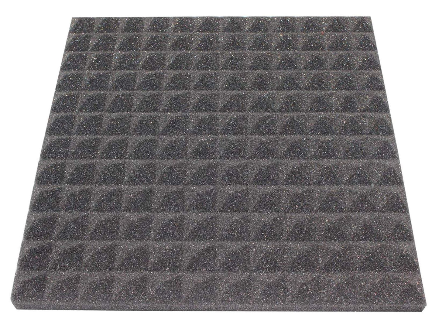 1 Inch Acoustic Foam Pyramid Style Panels - 13 Color Options