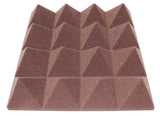 3 Inch Acoustic Foam Pyramid Style Panels - 13 Color Options
