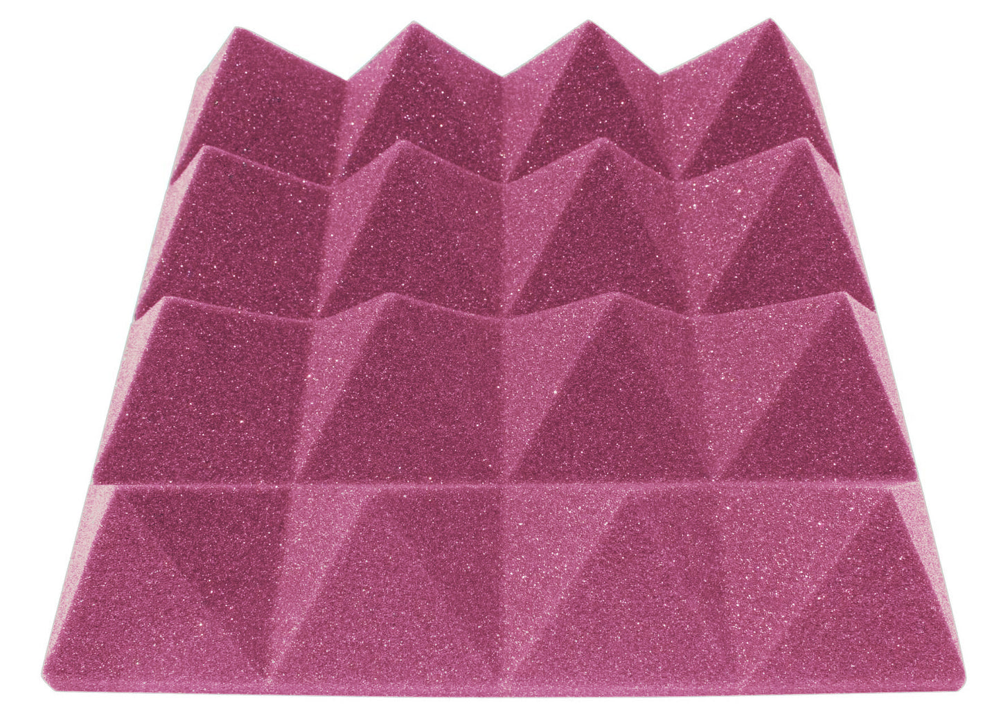 3 Inch Acoustic Foam Pyramid Style Panels - 13 Color Options