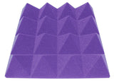3 Inch Acoustic Foam Pyramid Style Panels - 13 Color Options