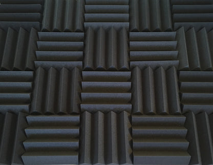 3 Inch Acoustic Foam Wedge Style Panels - 13 Color Options