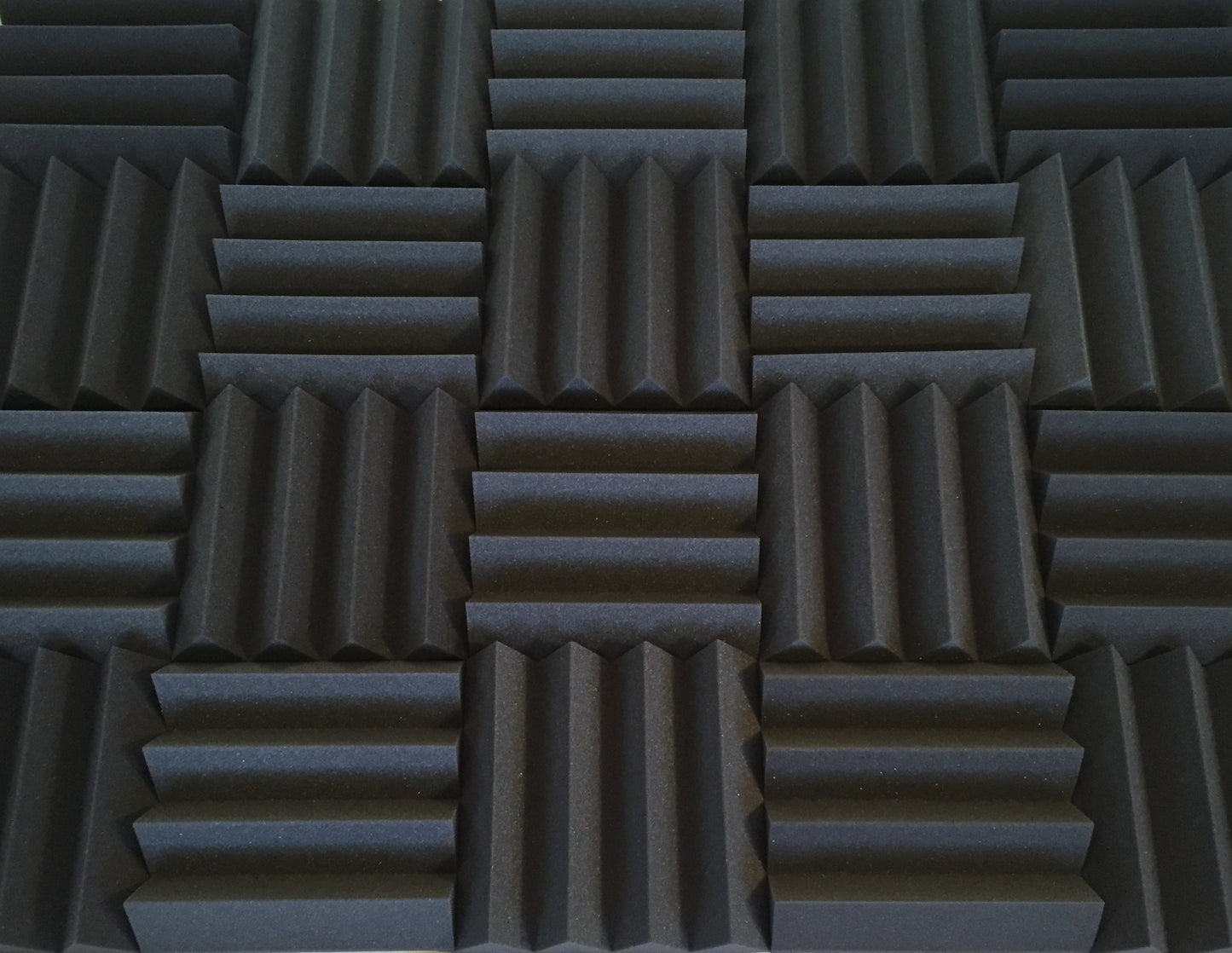 3 Inch Acoustic Foam Wedge Style Panels - 13 Color Options – SoundAssured