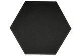 Hexagon PET Felt Acoustic Panels - 12 Pack - Eco Friendly Sound Absorption Panels