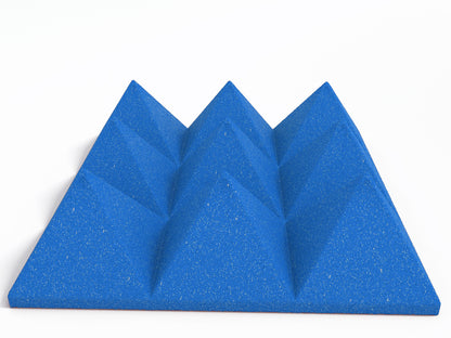 4 Inch Acoustic Foam Wedge Style Panels - 13 Color Options