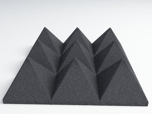 Corrugated Plastic Sheets - 24 x 36 inches - Acoustic Foam Backing