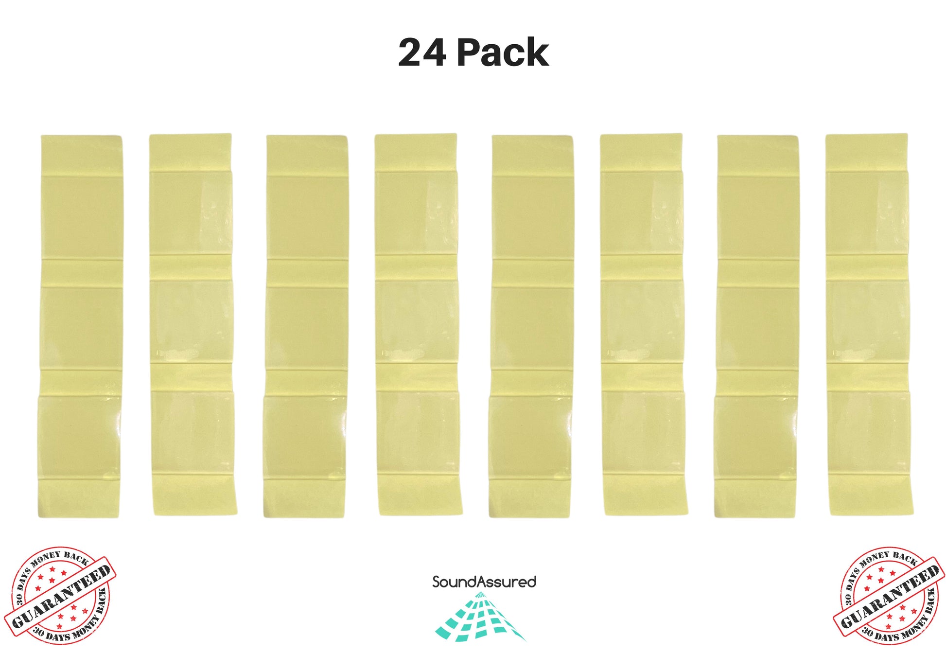 1 in. Clear Mounting Tape Squares (6-pack)