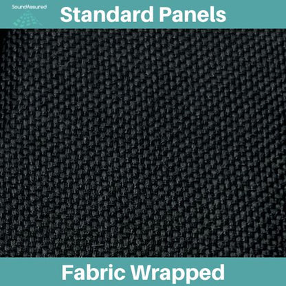 Standard Acoustic Panels - Decorative Fabric Wrapped Custom Acoustical Wall Panels