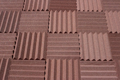 2 Inch Acoustic Foam Wedge Style Panels - 13 Color Options