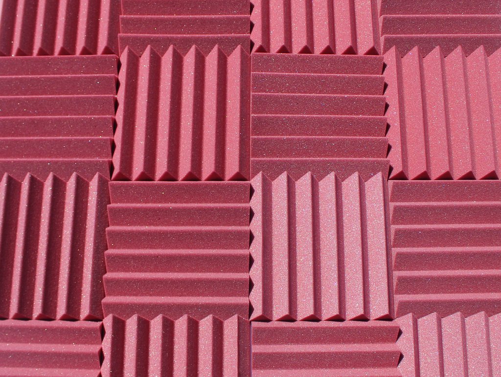 2 Inch Acoustic Foam Wedge Style Panels - 13 Color Options