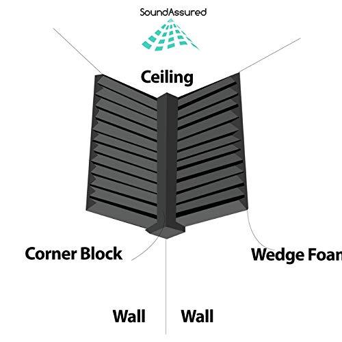 Acoustic Foam Corner Blocks - Colors