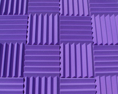2 Inch Acoustic Foam Wedge Style Panels - 13 Color Options