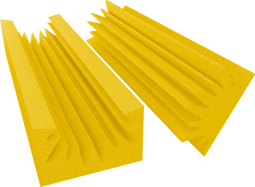 Acoustic Foam Wedge Panels | Echo Reduction & Noise Control – SoundAssured