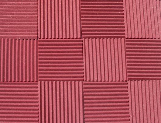 1 Inch Acoustic Foam Pyramid Style Panels - 13 Color Options