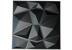 12 Pack - PVC Geometric 3D Wall Panel For Sound Diffusion - Modern 3D Design For Walls And Ceilings