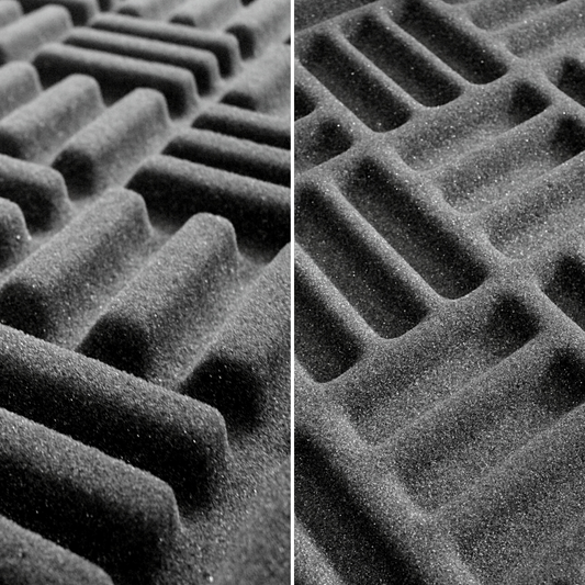 Grid Style Acoustic Foam Panels - Acoustic Foam Room Kits