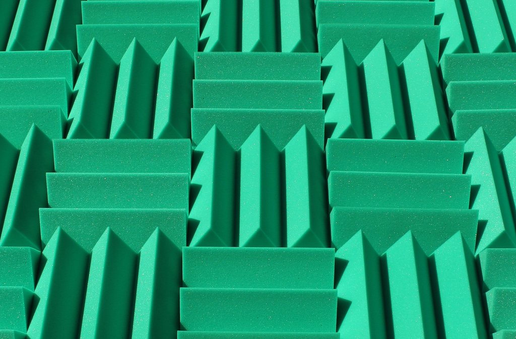 4 Inch Acoustic Foam Wedge Style Panels - 13 Color Options