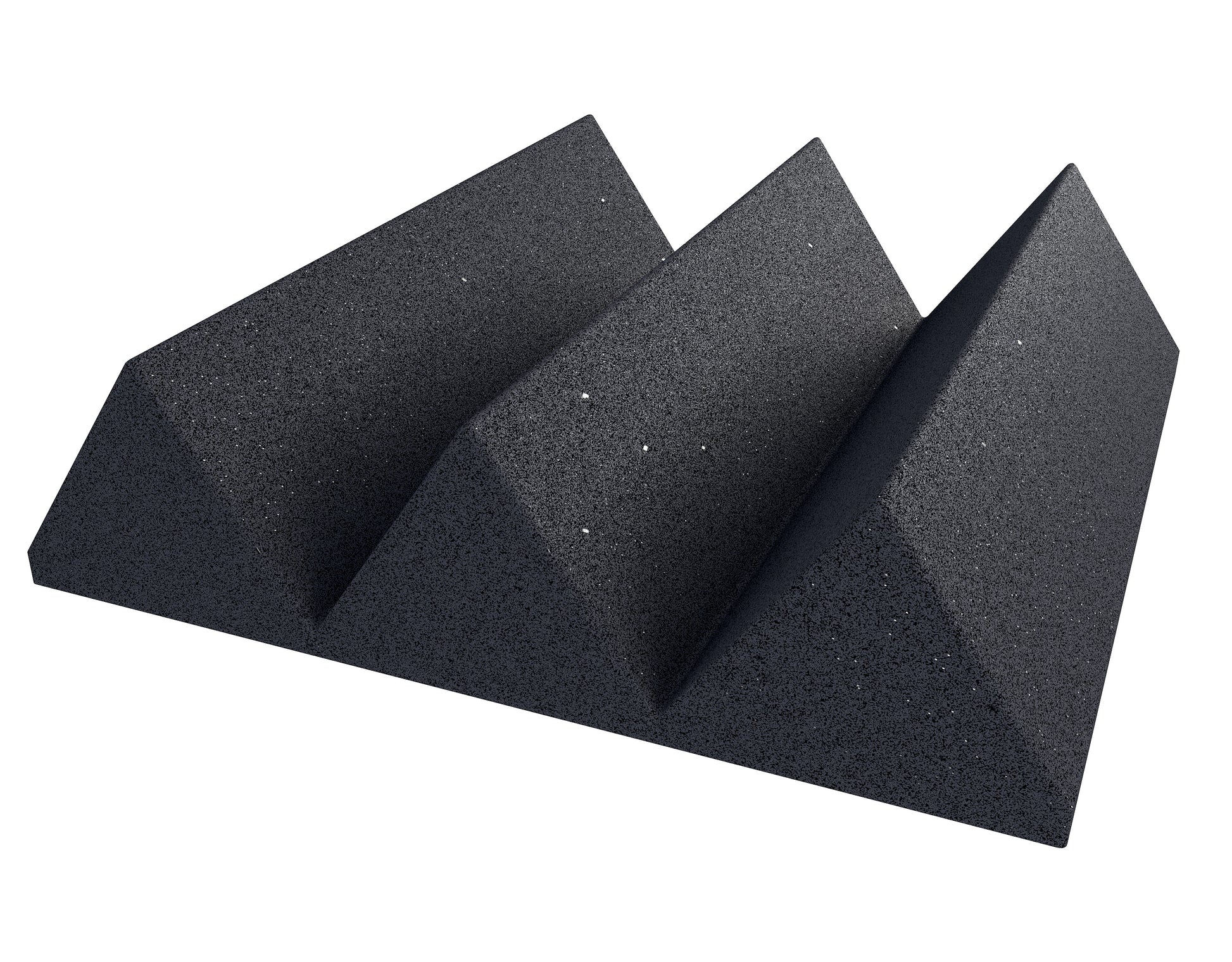 Soundproofing Acoustic Studio Foam - Wedge Style Panels 12x12x2 Tiles - 4 Pack - DIY