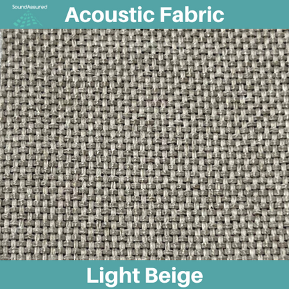Square Acoustic Panels with Recycled Foam Core