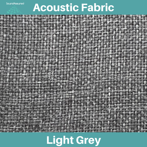 SoundAssured Acoustical Fabric - Acoustically Transparent Fabric for Making Acoustic Panels - DIY Sound Panel Acoustic Fabric (Light Beige)