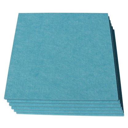 Square Polyester Acoustic Panels - 6 Pack Acoustic Tiles