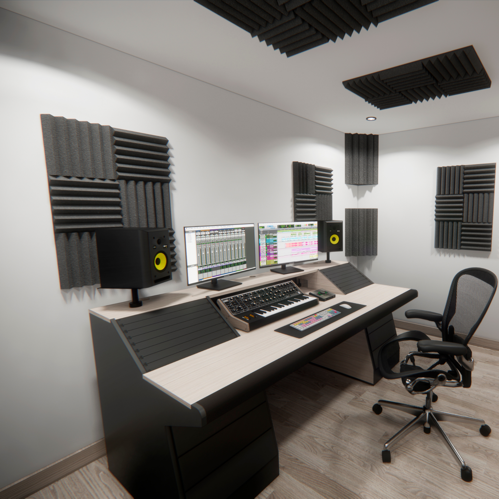 Recording Studio Acoustic Treatment