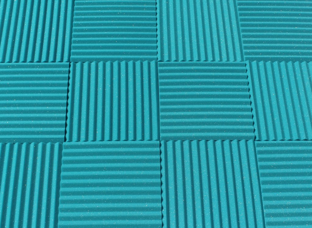 4 Inch Acoustic Foam Wedge Style Panels - 13 Color Options