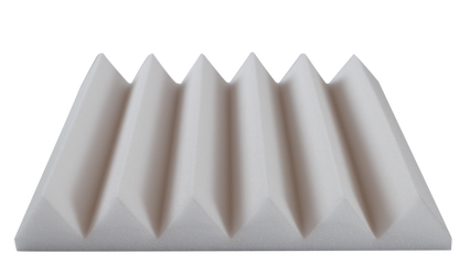2 inch thick white acoustic foam wedges