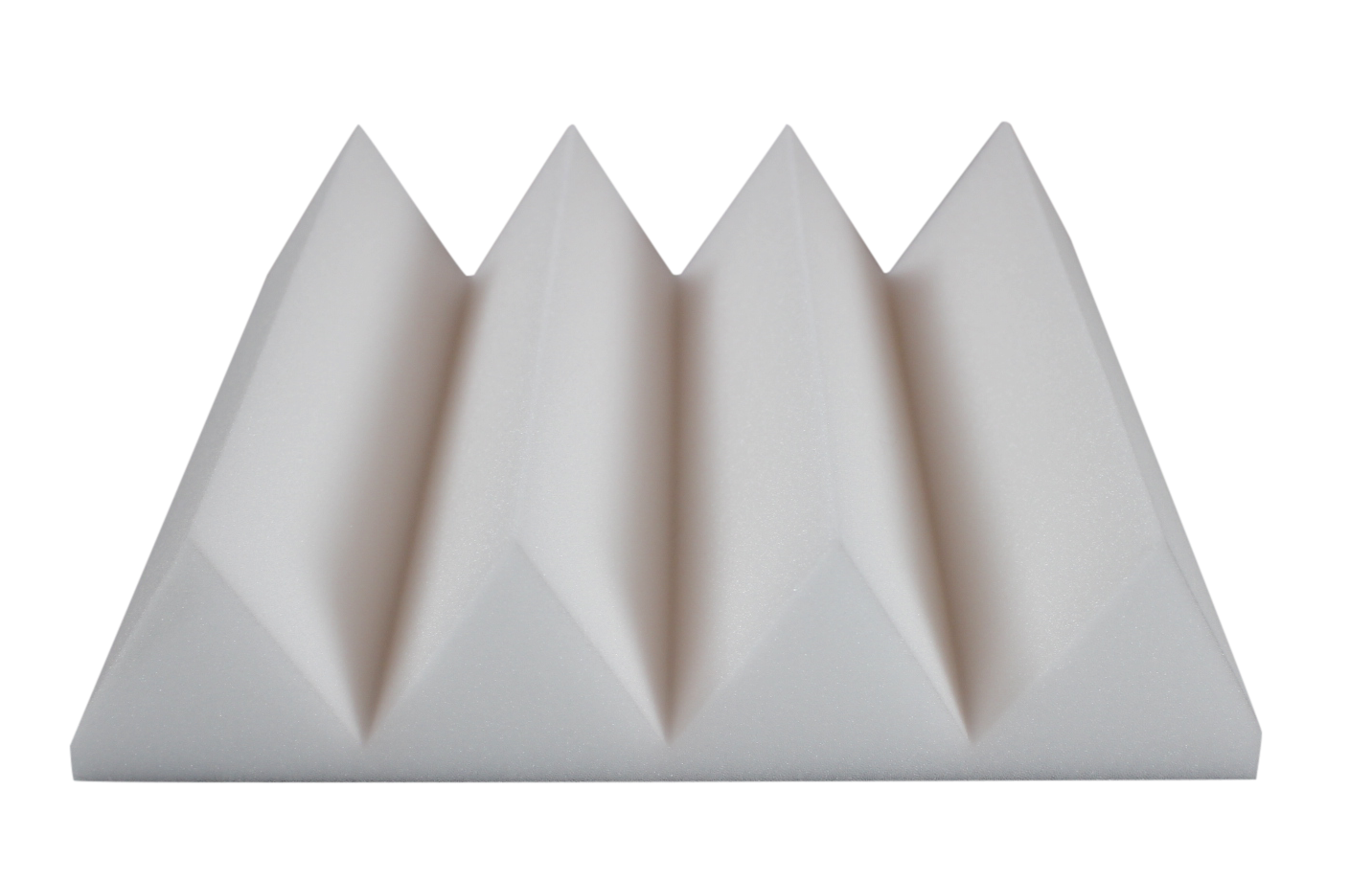 3 inch thick white acoustic foam wedges